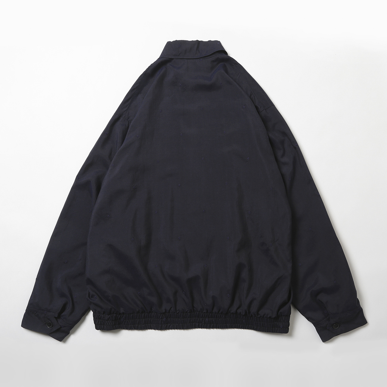 COMOLI / コモリ | シルク *ステッチ スイングトップ - Navy | 通販 ...