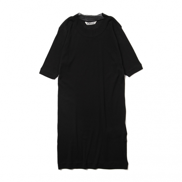 AURALEE / オーラリー | GIZA SUPER HIGH GAUGE SHEER RIB TEE