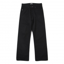 AURALEE / オーラリー | SELVEDGE LIGHT DENIM PANTS (メンズ) - Black