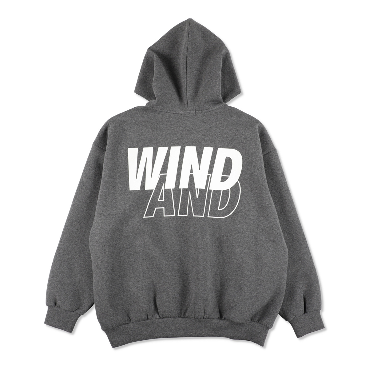 WIND AND SEA / ウィンダンシー | TECH HOODED SWEATSHIRT - Gray