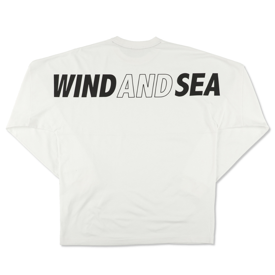 WIND AND SEA / ウィンダンシー | OVERSIZED TECH L/S TEE - Off White