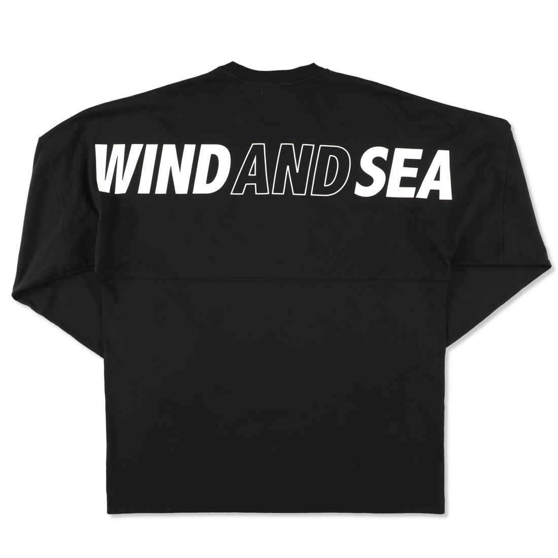 WIND AND SEA / ウィンダンシー | OVERSIZED TECH L/S TEE - Black