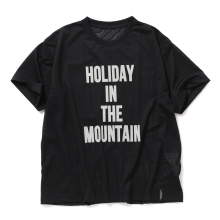 ....... RESEARCH | Mesh Tee (H.I.T.M.) - Black