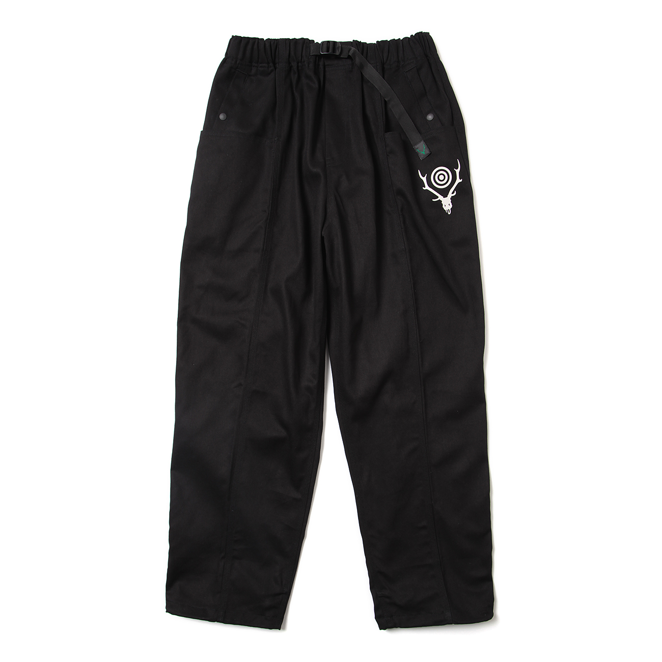 Belted C.S. Pant - Cotton Twill - Black