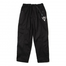 South2 West8 / サウスツーウエストエイト | Belted C.S. Pant - Cotton Twill - Black