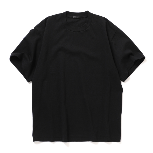 COMOLI / コモリ | コットンジャージ 半袖Tシャツ - Black | 通販