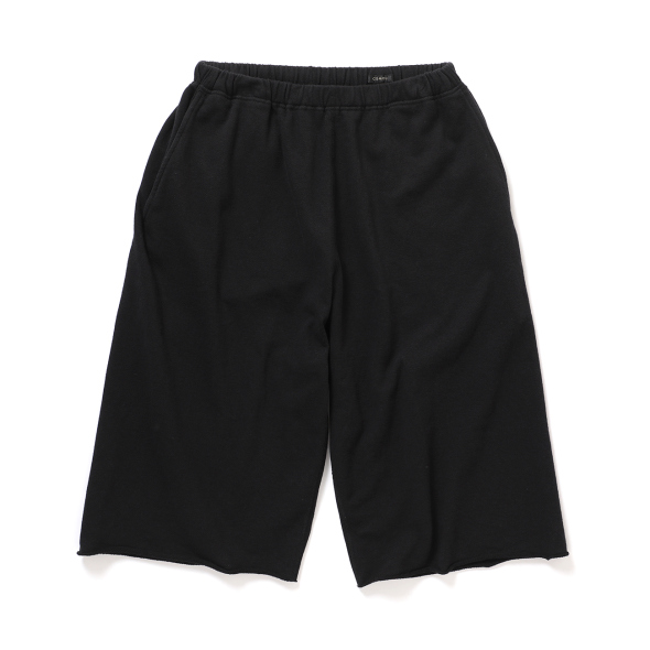 COMOLI / コモリ | LWコットン裏毛 ショーツ - Black | 通販 - 正規
