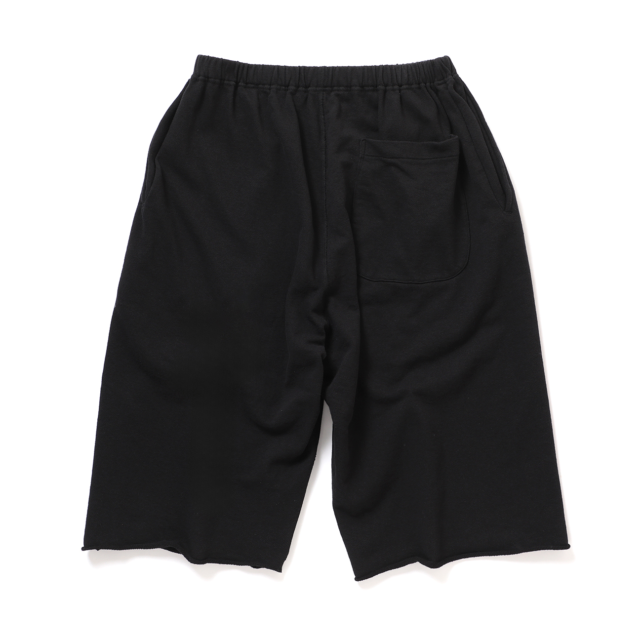COMOLI / コモリ | LWコットン裏毛 ショーツ - Black | 通販 - 正規