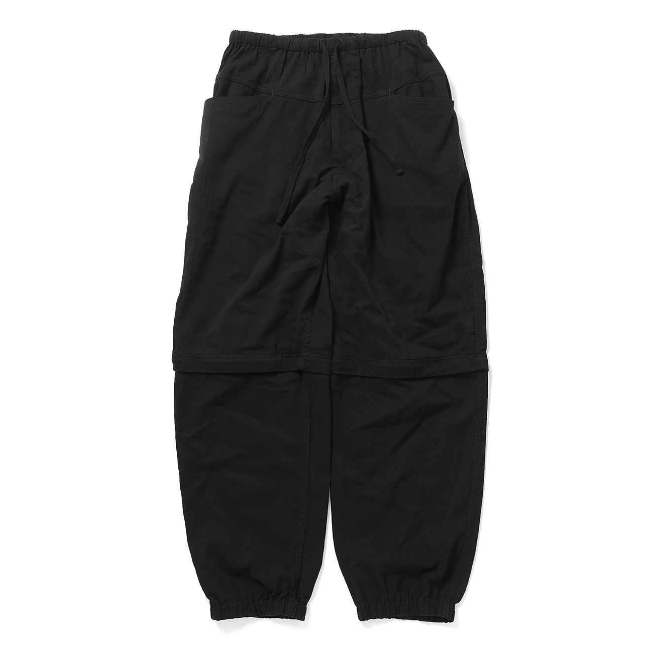 COMOLI / コモリ | オックス コンバーティブルパンツ - Black | 通販