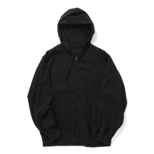 COMOLI / コモリ | オックス ジップパーカ - Black