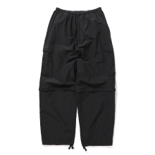 COMOLI / コモリ | リップストップ コンバーティブル6Pパンツ - Black