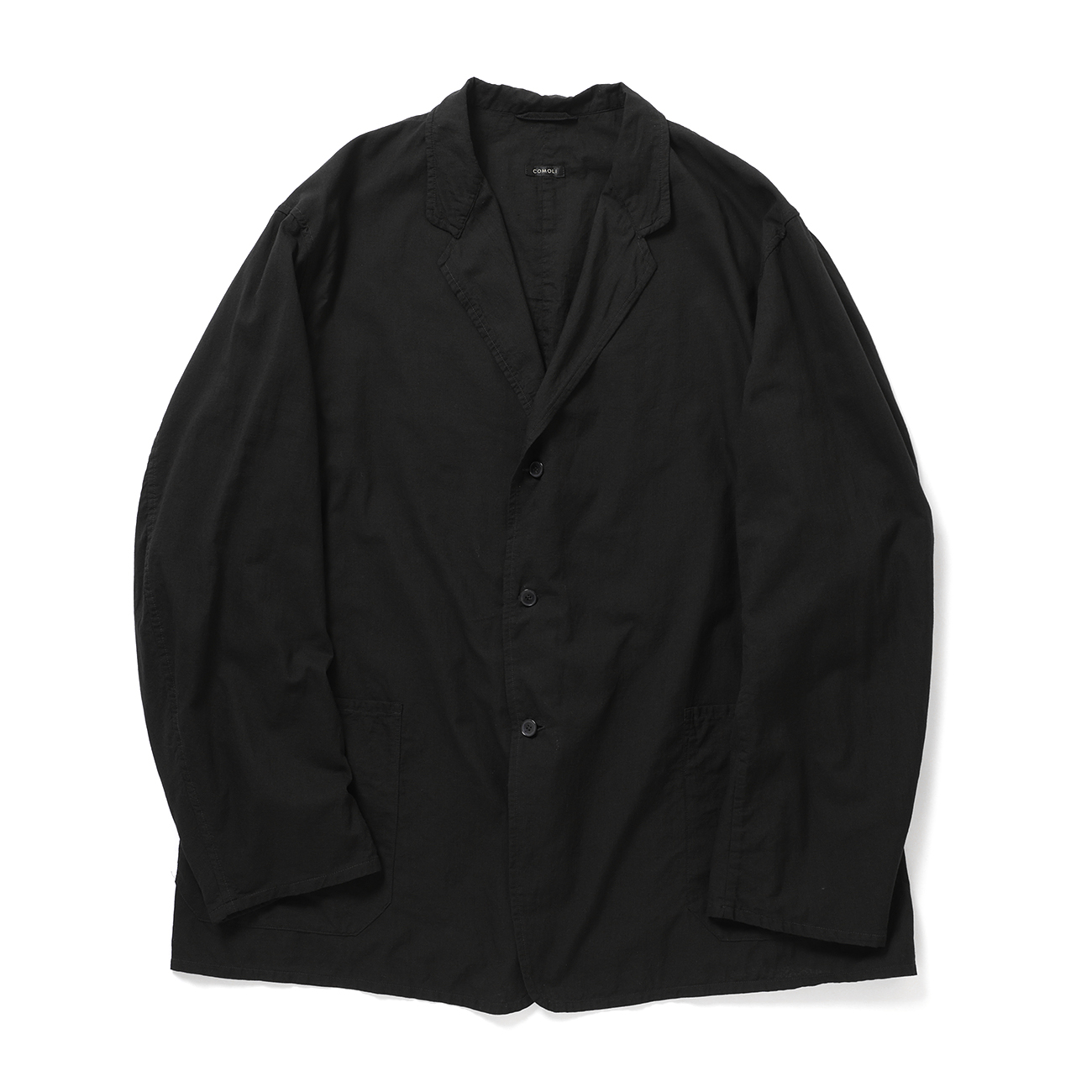 COMOLI / コモリ | KHADIコットン ジャケット - Black | 通販 - 正規