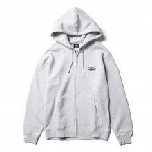 STUSSY / ステューシー | Basic Stussy Zip Hood - Ash Heather