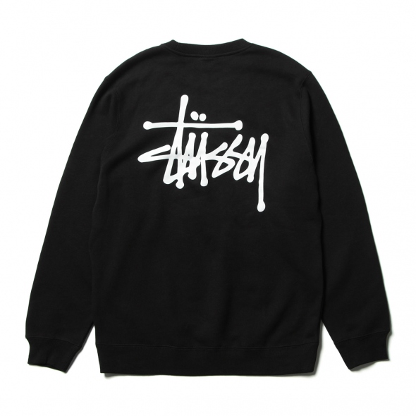 STUSSY / ステューシー | Basic Stussy Crew - Black | 通販 - 正規