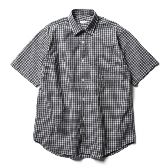 COMOLI P01-02008 コモリショートスリーブシャツ - シャツ