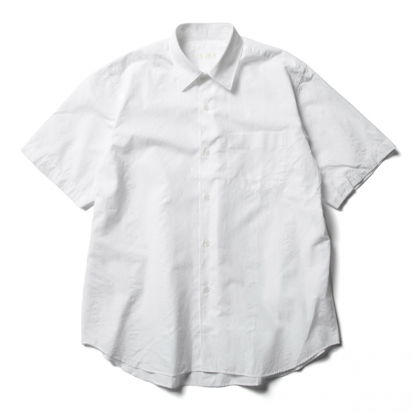 COMOLI / コモリ | コモリショートスリーブシャツ - White | 通販