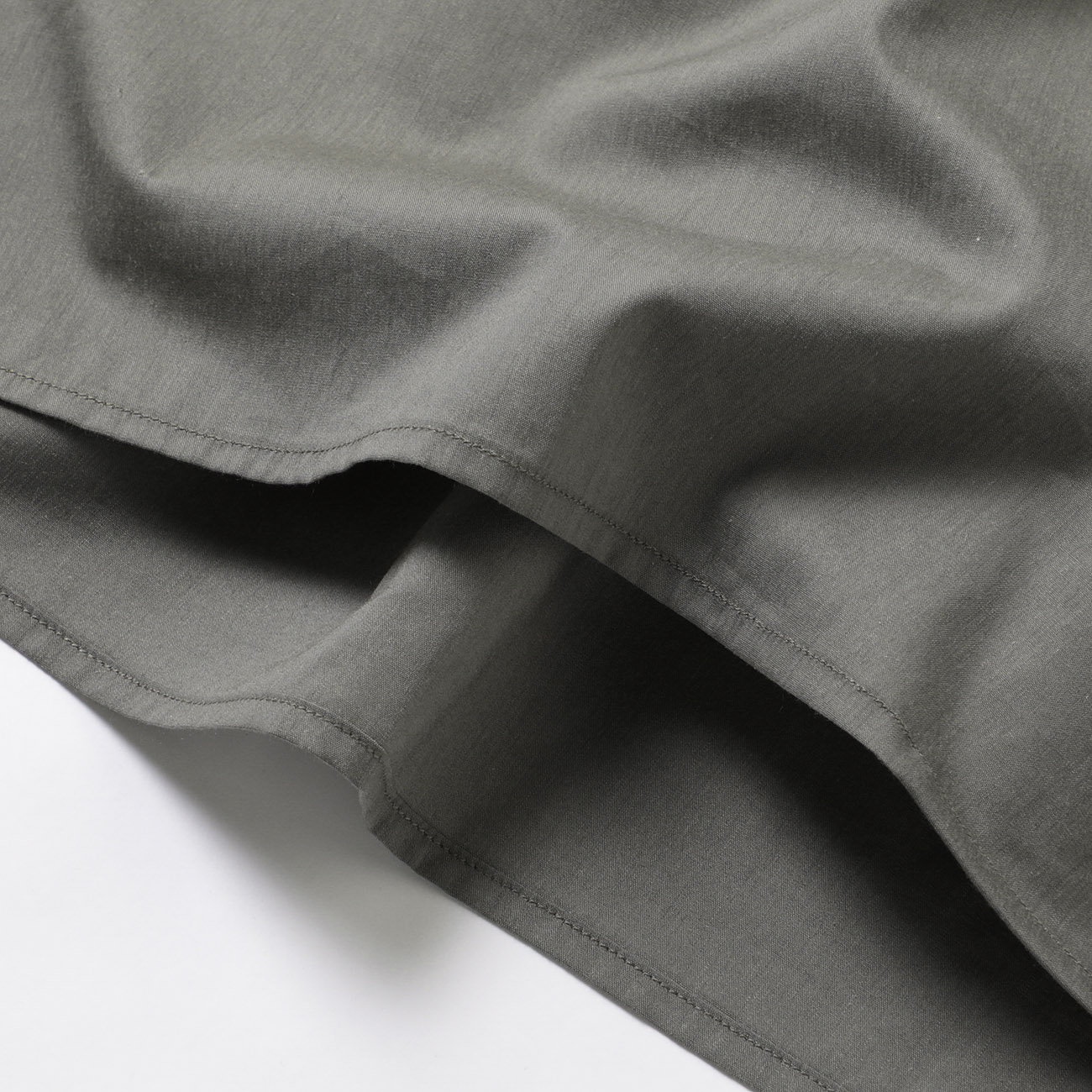 CIOTA / シオタ | Open Collar Short Sleeve Shirt - Gray | 通販