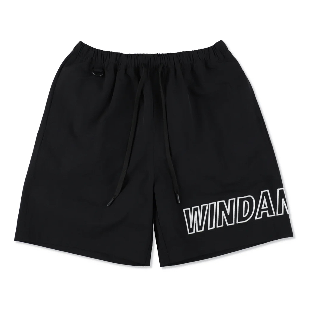 WIND AND SEA / ウィンダンシー | BIG LOGO SHORTS - Black | 通販