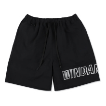 WIND AND SEA / ウィンダンシー | BIG LOGO SHORTS - Black