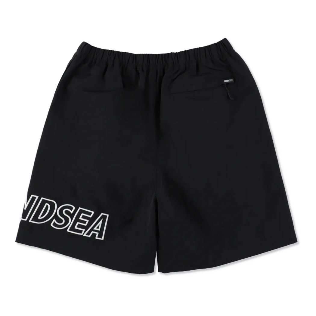 WIND AND SEA / ウィンダンシー | BIG LOGO SHORTS - Black | 通販