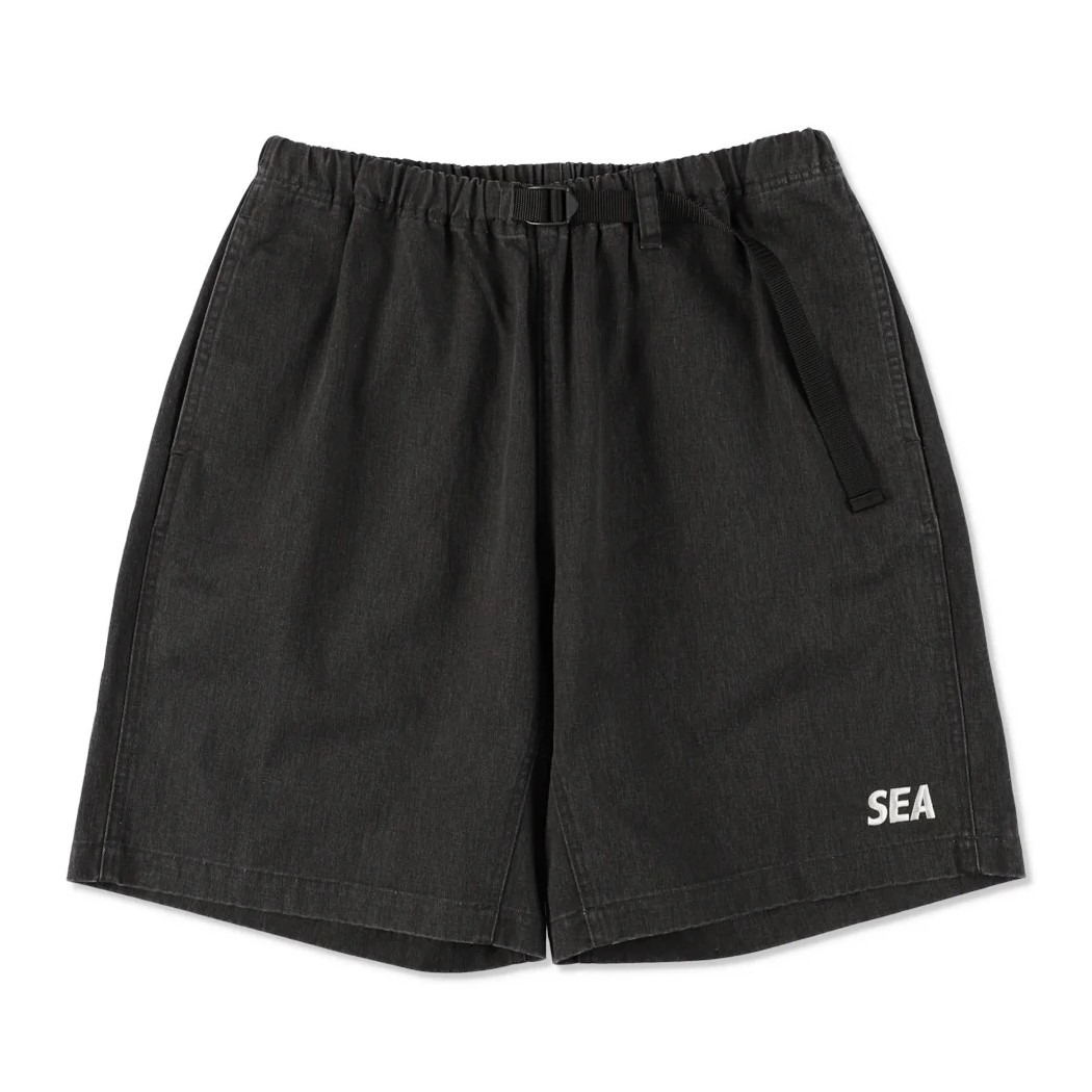 WIND AND SEA / ウィンダンシー | ESS SEA SHORTS - Black | 通販