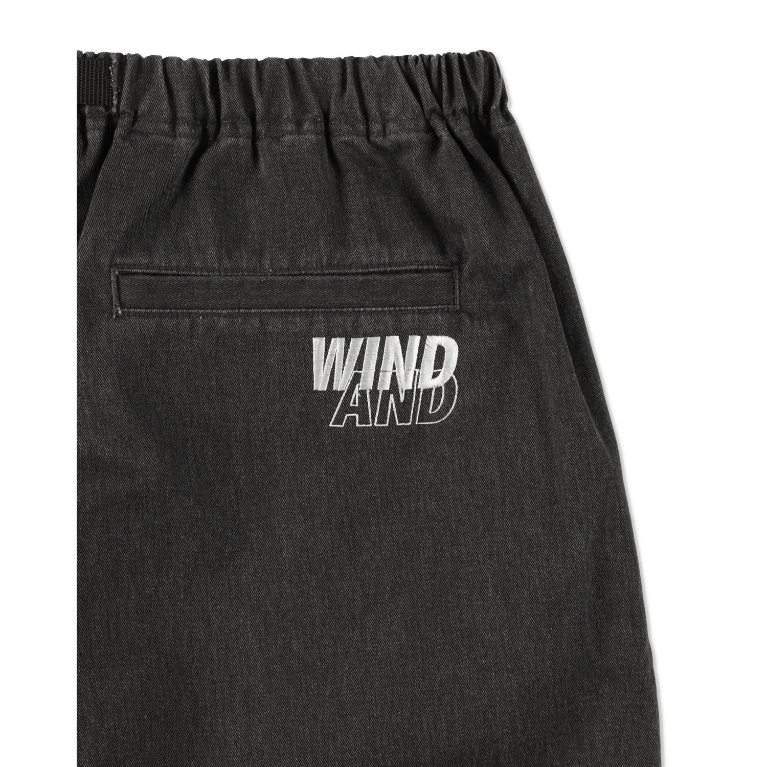 ウィンダンシー　セットアップ　ブラック WIND AND SEA HOODED ZIP-UP JACKET(TR)&NYLON PANTS(TR)セットアップ