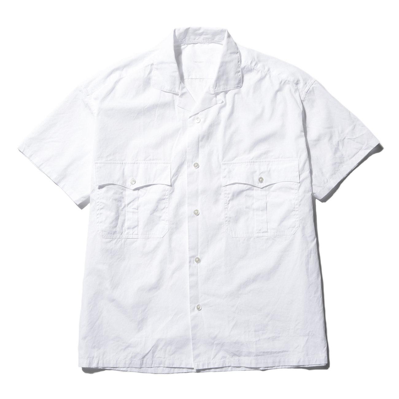 Porter Classic / ポータークラシック | KEROUAC SHIRT - White | 通販
