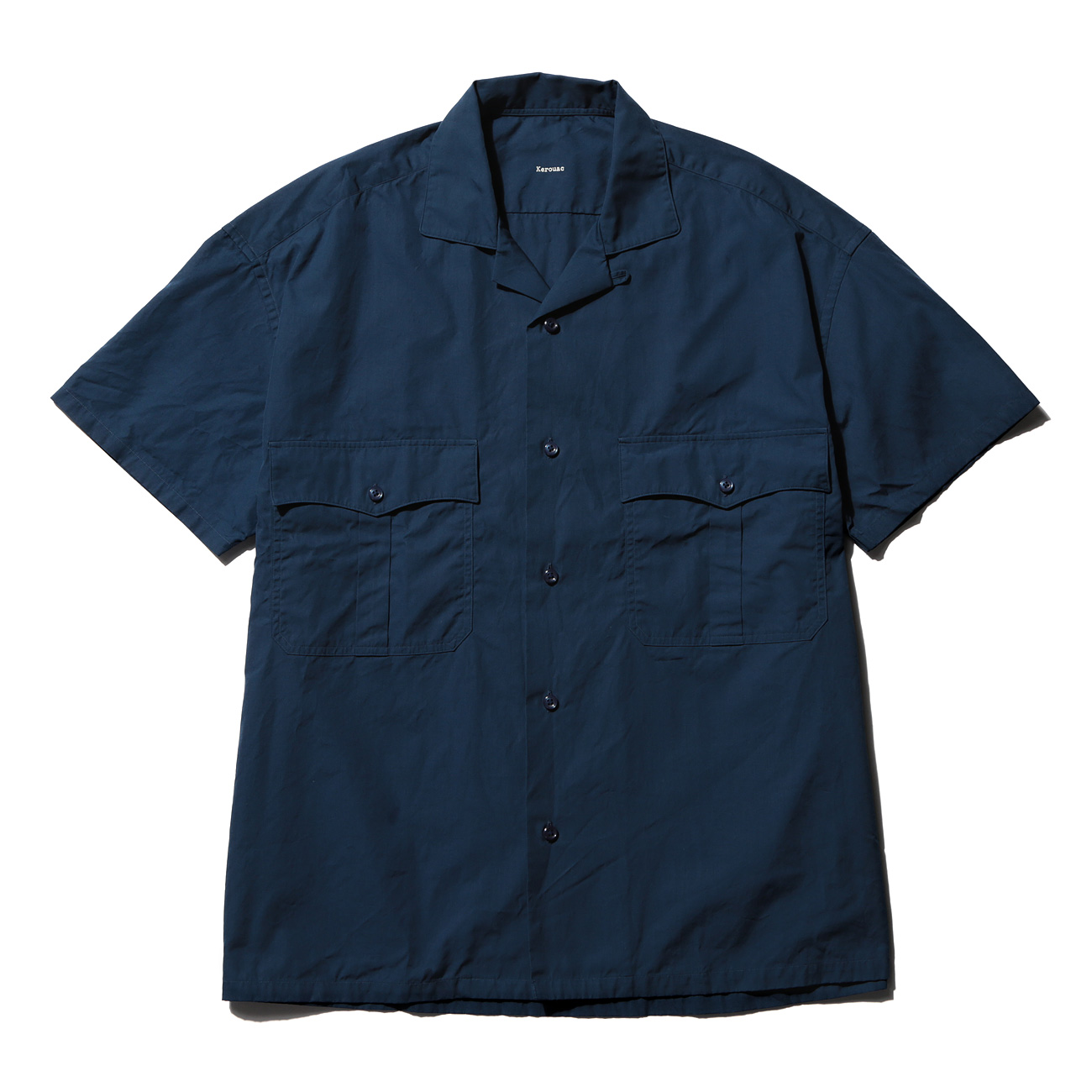 Porter Classic / ポータークラシック | KEROUAC SHIRT - Navy | 通販
