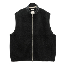 nanamica / ナナミカ | Zip-Up Mohair Vest - Black