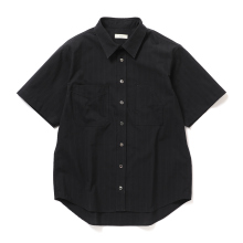 STEAF. / スティーフ | HORSE SHOER SHIRTS - Mid Night Black