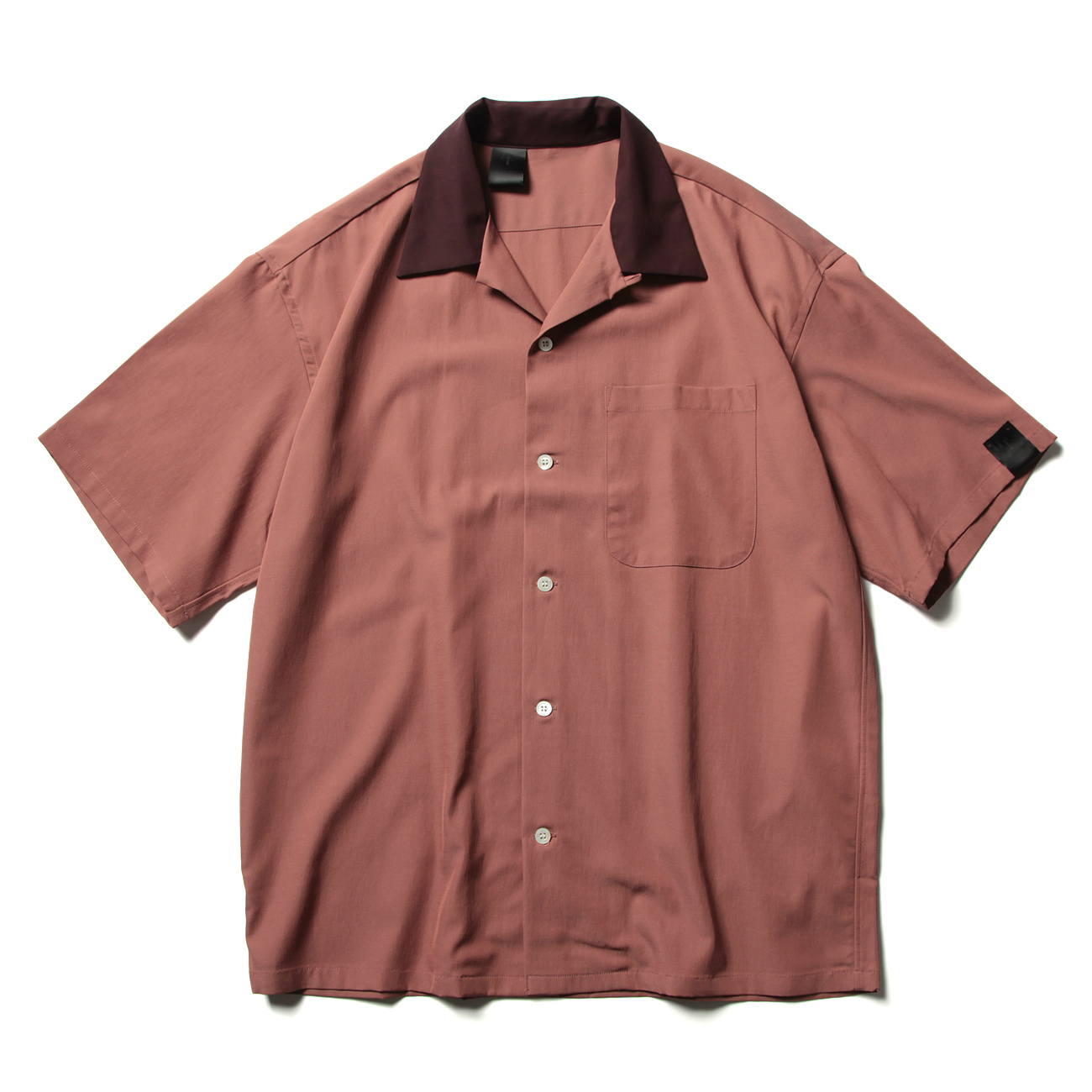 2211-SH53-024-peg HALF SHIRT - Brown