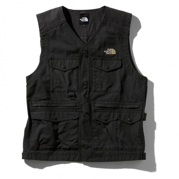 ノースフェイス　ファイヤーフライキャンプベスト　ジャケット　ブラック THE NORTH FACE / ザ ノース フェイス | Firefly Camp Vest - K