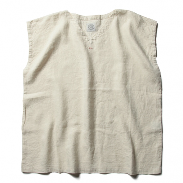 トップス Porter Classic PULLOVER VEST NEW SASHIKO PULLOVER VEST BLUE
