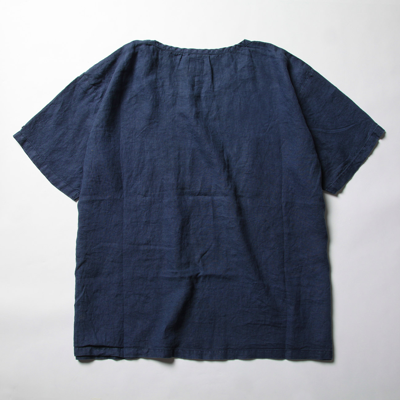 世界的に有名な / Classic Porter ポータークラシック Navy - T-SHIRT LINEN | トップス