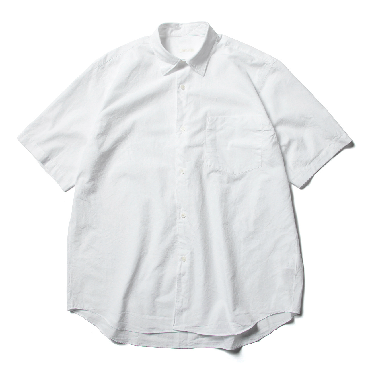COMOLI / コモリ | コモリ ショートスリーブシャツ - White | 通販 