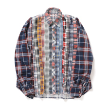 Needles / ニードルズ | Rebuild by Needles - Flannel Shirt ->Ribbon Shirt / Wide - Fサイズ_1