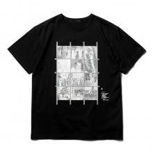 th products / ティーエイチプロダクツ | Print T-Shirt - Black_2