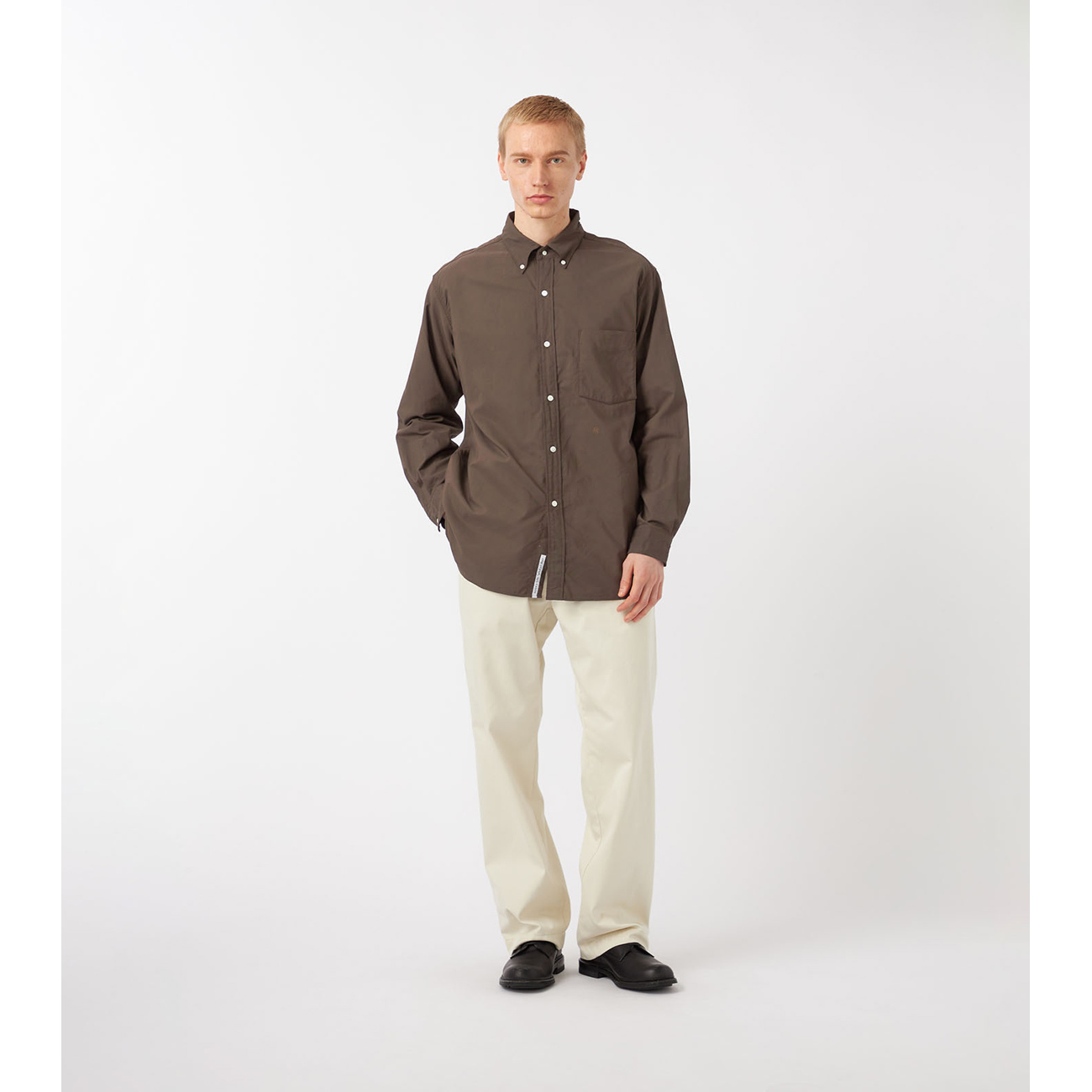 nanamica / ナナミカ | Button Down Wind Shirt - Grayish Navy