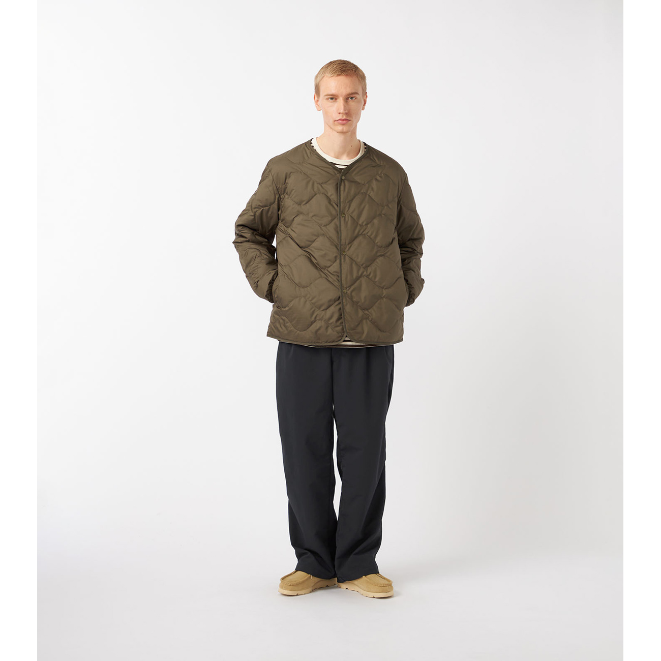 nanamica / ナナミカ | Reversible Down Cardigan - Black | 通販