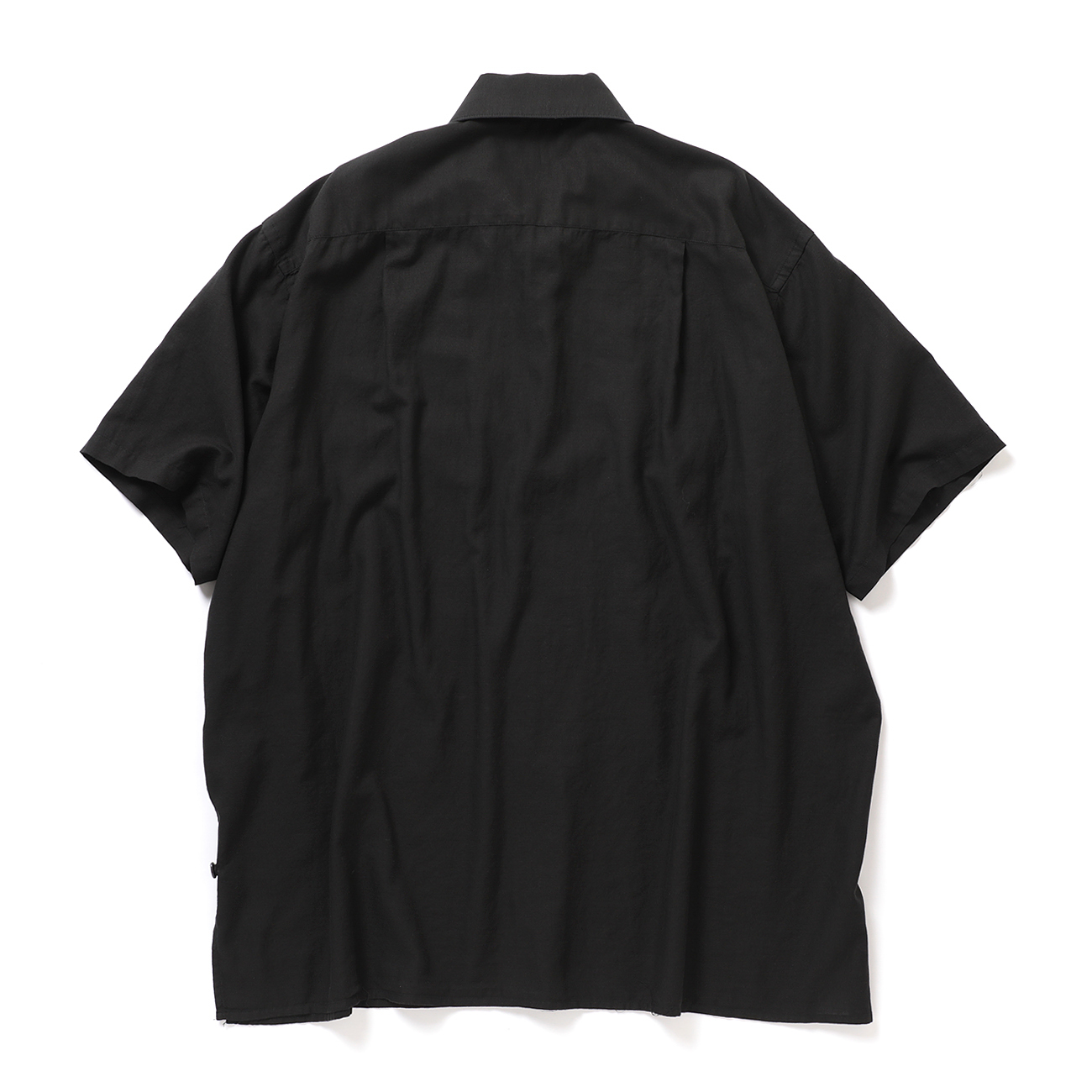 maison mill OPEN COLLAR SHIRT 黒ドット サンプル品 maison mill OPEN COLLAR SHIRT 黒ドット サンプル品（Open