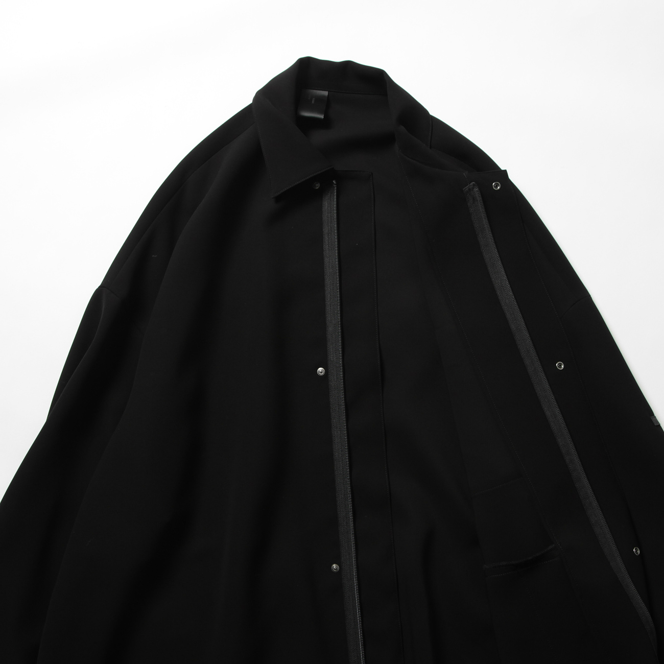 N.HOOLYWOOD / エヌハリウッド | 2221-SH29-098-peg ZIPUP SHIRT - Black | 通販 - 正規取扱店  | COLLECT STORE / コレクトストア