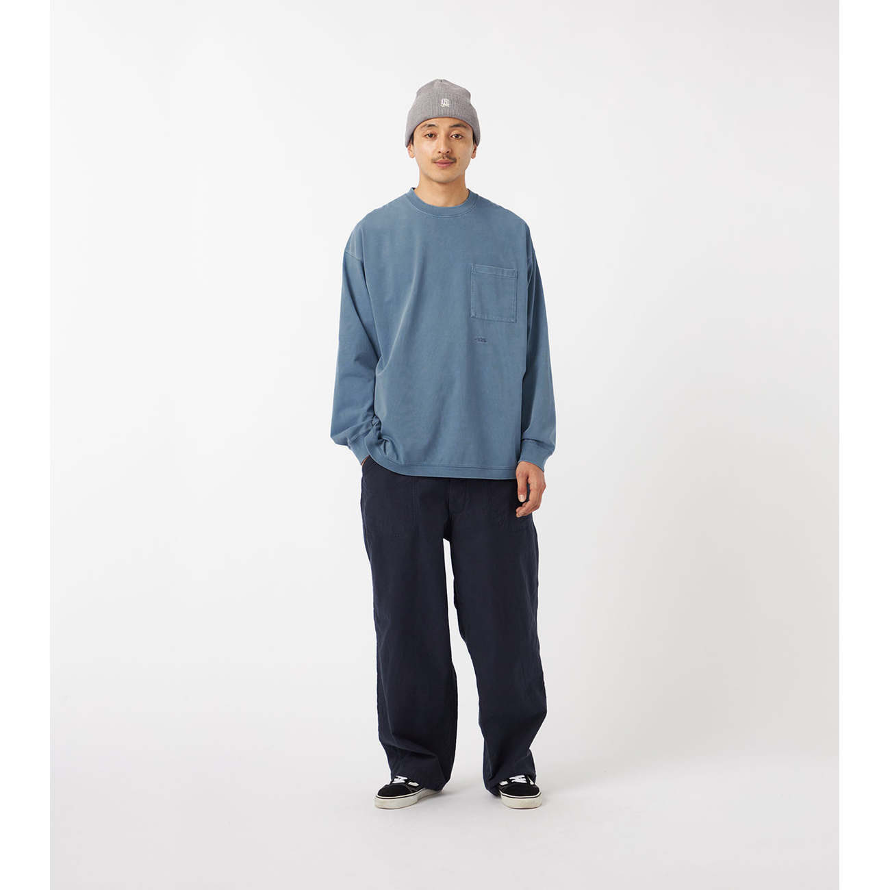 nanamica / ナナミカ | OOAL L/S Pocket Tee - Off White | 通販