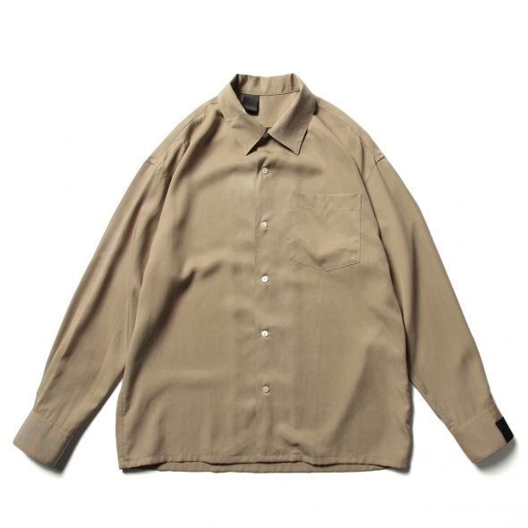 N.HOOLYWOOD / エヌハリウッド | 2211-SH06-026-peg OPEN COLLAR SHIRT