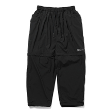 S.F.C Stripes For Creative / エスエフシー | SUPER WIDE DETACHABLE PANTS - Black