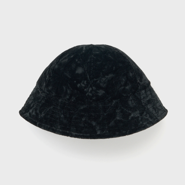 Hender Scheme / エンダースキーマ | velvet bucket hat - Black