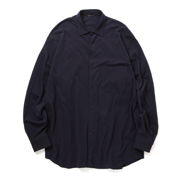2020AW COMOLI（コモリ）フットボールTシャツ NAVY サイズ2