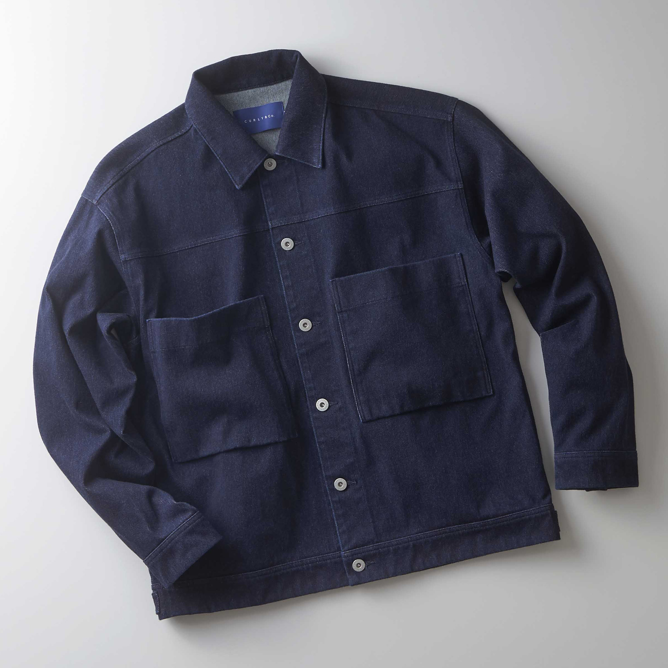 CURLY / カーリー | INDIGO TRUCKER JACKET ONE WASHED - Washed