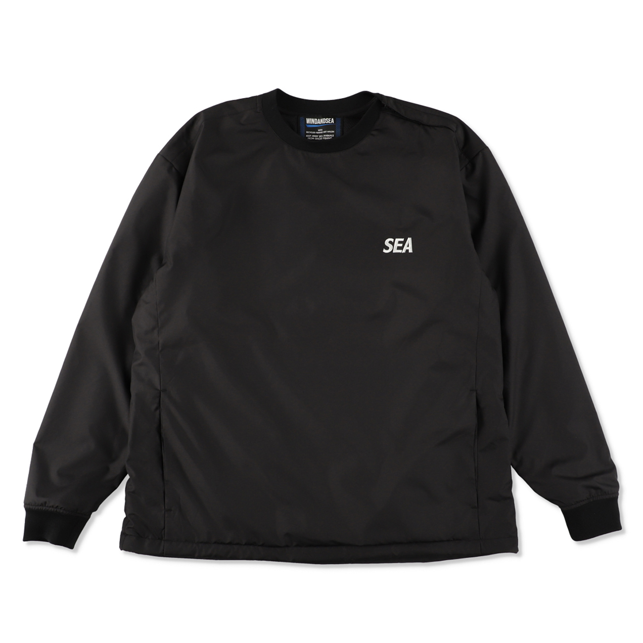 WIND AND SEA / ウィンダンシー | WARM UP PULLOVER SHIRT WITH