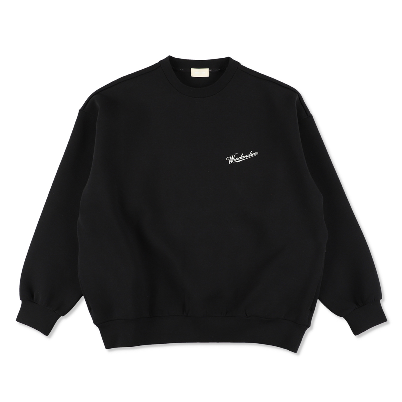 WIND AND SEA / ウィンダンシー | TECH CREWNECK SWEATSHIRT - Black