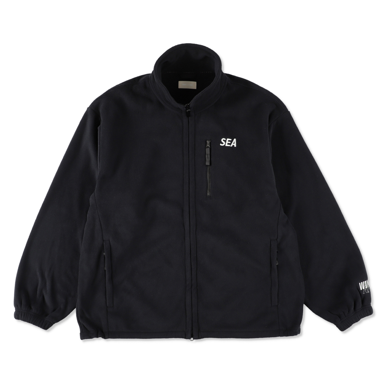 WIND AND SEA / ウィンダンシー | FLEECE ZIP-UP JACKET - Navy | 通販